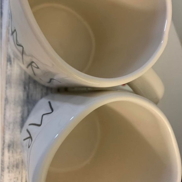 Rae Dunn “ Mr & Mrs” coffee ~ tea mugs - Picture 5 of 5
